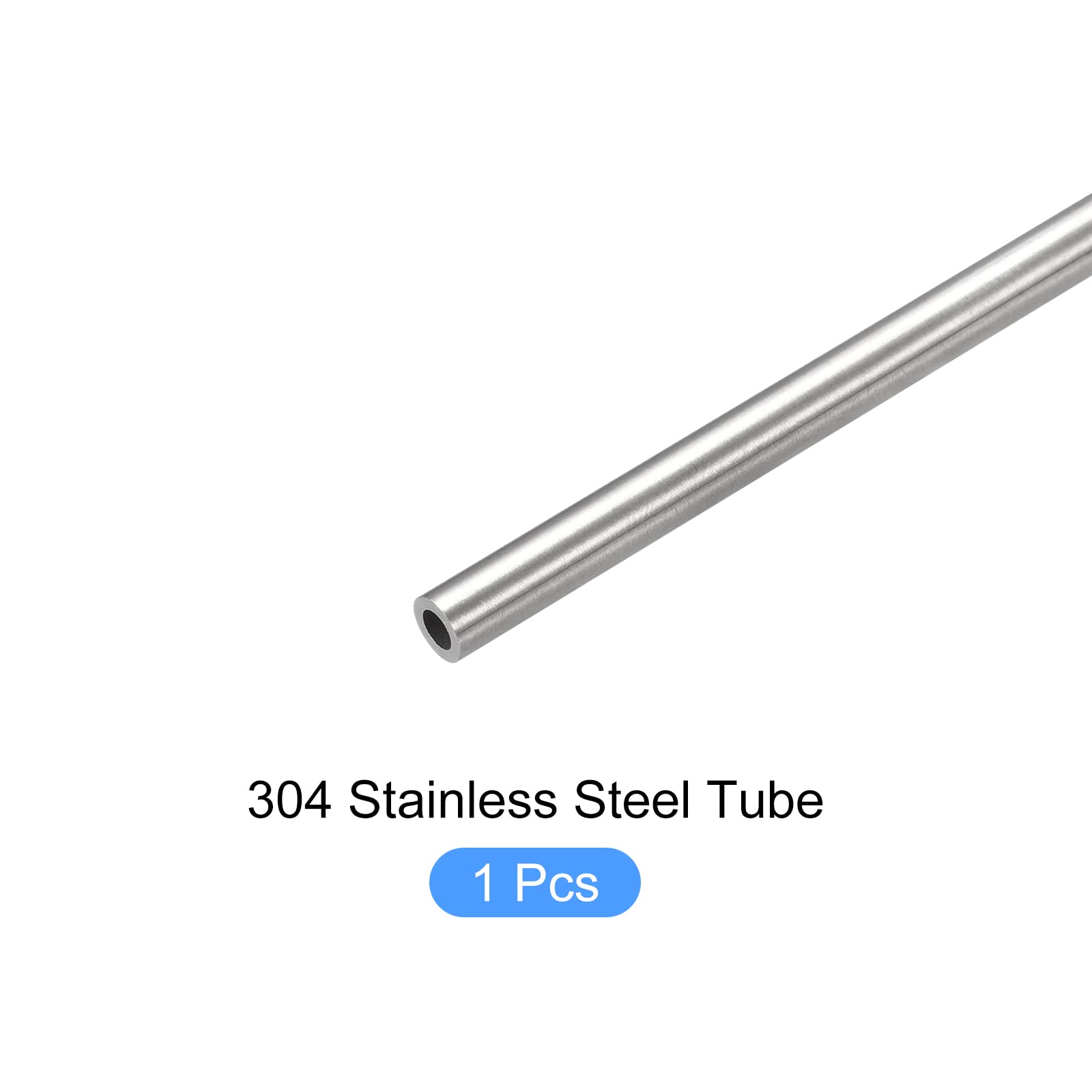 METALLIXITY 304 Stainless Steel Tube (10mm OD X 0.8mm Wall T X 250mm L