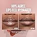 Maybelline Lifter Gloss, Hydrating Lip Gloss with Hyaluronic Acid, High Shine for Plumper Looking Lips, Pearl, Silver Pearl Clear, 0.18 Ounce