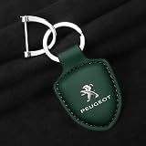 ZTLQ Porte-clés de Voiture pour Peugeot Rifter,Porte-clés de Voiture pour véhicule Porte-clés de Voiture Accessoire de Voiture pour Hommes et Femmes,Green