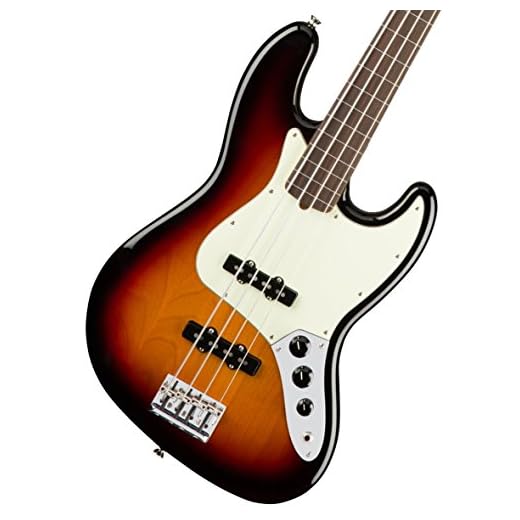 Fender American Professional Jazz Bass Fretless Guitar, "Slim C"