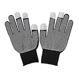 Flystpp Garten rutschfeste atmungsaktive Handschuhe for Männer und Frauen im Freien Handschuhen dünne Kurze Handschuhe for den Außenbergsteigung und -Flug-Säen Blumen (Color : Black)