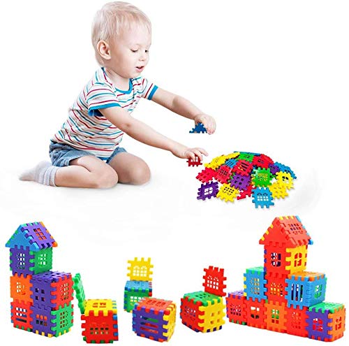 DEJUN Building Blocks Toy Set Building Blocks Tiles Educational Toys, Recreational, Educational Conventional (100 PCS) - Thumbnail 2