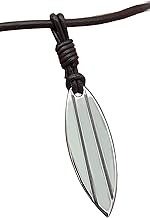 Colgante Tabla de Surf Plata- Collar surf- Colgante Hombre Mujer