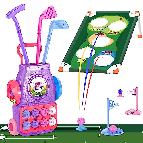 TOY Life Kids Golf Clubs 3-5, Kids Golf Set, Toddler Golf Clubs,Toddler Golf Sets 3-4 Years - image 1