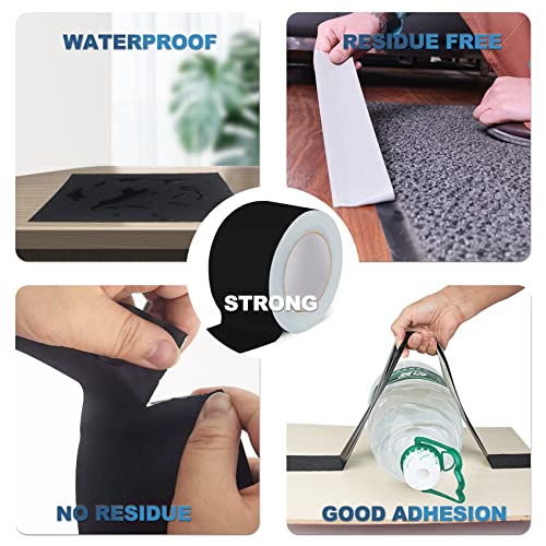 Aventik Edison Design Premium Grade Gaffer Tape 1In 2In 3In 30Yards Non-Reflective Non Reflective Gaff Tape Gaffers Tape Hand Tear For Cables Photography Backdrop Theater Stage Setup #TOP3