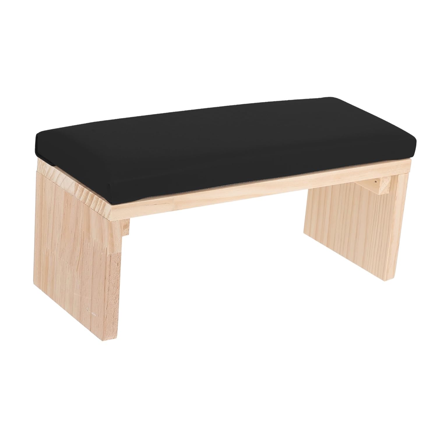 Wooden Manicure Arm Pillow Cushion for Nail Piece Hand Rest Tool for Nail Salons Professional Use Ergonomic Design