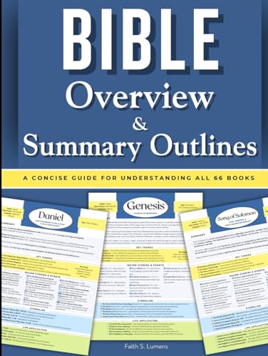Bible Overview & Summary Outlines: A Concise Guide for Understanding