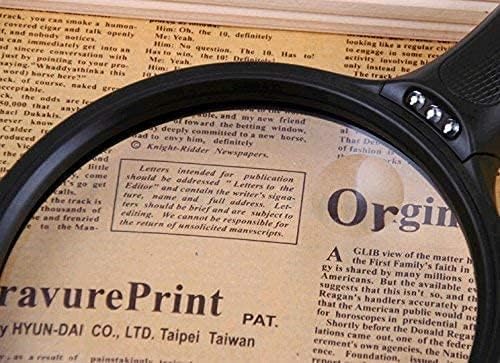 Magnifier Handle Magnifier Watch Repair Tool Magnifier Optical Glass Magnifying Glasses for Reading
