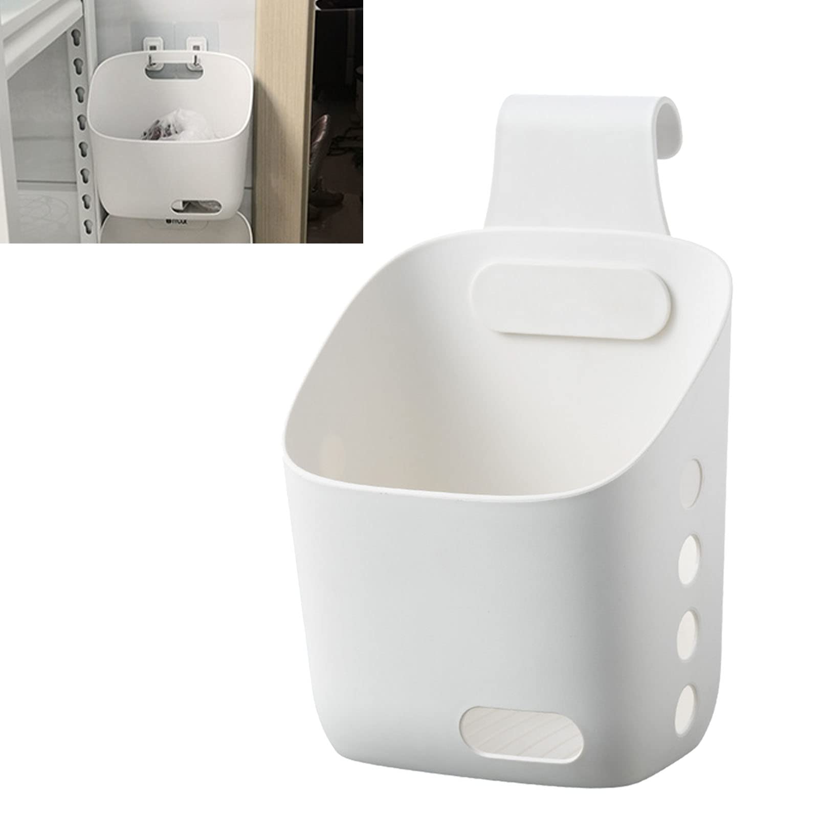 Panier de porte d'armoire en plastique, design arrière de porte en Panier de porte d'armoire en plastique, design arrière de porte en