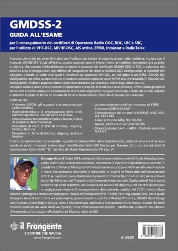 GMDSS-2. Guida All'esame Per Il Conseguimento Dei Certificati Di Operatore Radio Goc, Roc, Lrc E Src, Per L'utilizzo Di VHF-DSC, MF/HF-DSC, Ais Attivo, Epirb, Inmarsat E Radiotelex - 8