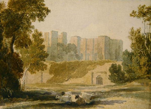 Tableau Décoration Murale Château de Kenilworth David Cox 60x90cm