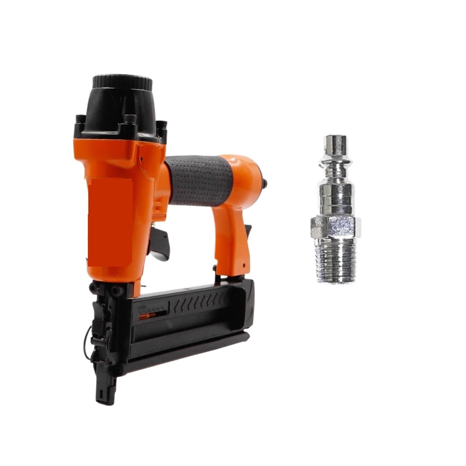 PIGENEQW Oil Free Pneumatic Stapler High R Nail Stapler Gun 18GA 100PSI, Fastner Gun for Wood Frame Stapler, Pneumatic Tool (Ap Male Air Inlet)