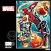 Buffalo Games - Marvel - Spider-Man vs. Green Goblin - 500 Piece Jigsaw Puzzle for Adults -Challenging Puzzle Perfect for Game Nights - Finished Size is 21.25 x 15.00