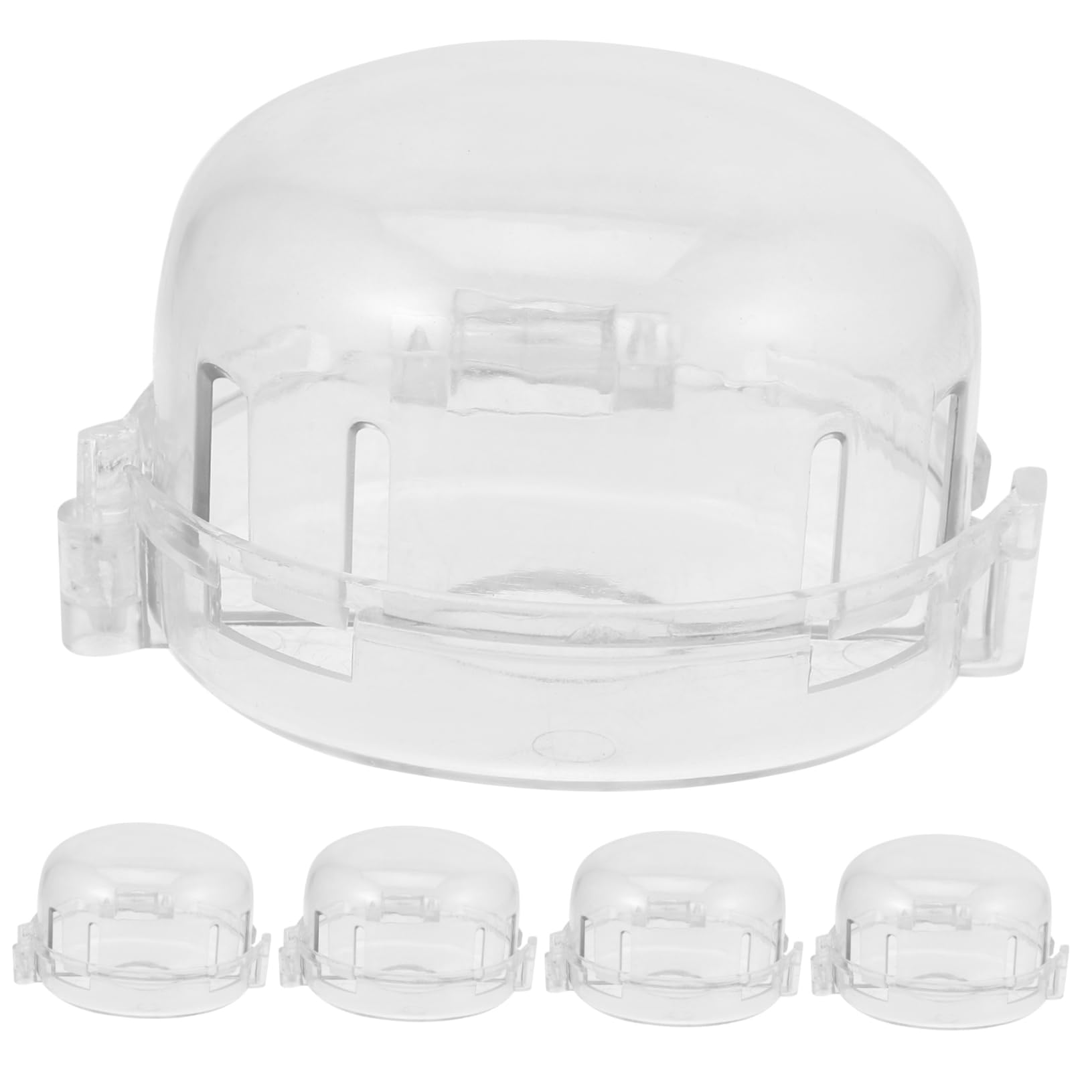 KOMBIUDA Child Safe Stove Knob Covers 5pcs Gas Stove Safety Case Gas Cooker Protection Cover Universal Oven