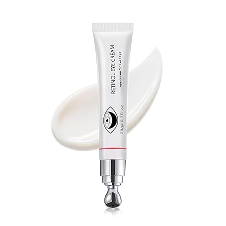 Instant Reduction of Eye Bags -Retinol Eye Cream Dark Circles, Bags Under Eyes, Eye Repair Cream AntiAging Moisturizer, retinol, Under Eve Care Creams Suit Women Men EyeFirm Smooth fimming eye-0.7 OZ-EEE