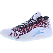 Jordan Zion 3 Mens Shoes DR0675-106, White/University RED/Cement Grey