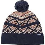 Hackett London Kids Fairisle-Gorro Punto, Azul Marino, Talla única para Niños