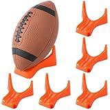Soulchen 6 Pcs Football Style Kickoff Kicking Tee Rugby Ball Display Stand Compatible for All Ball Sizes...