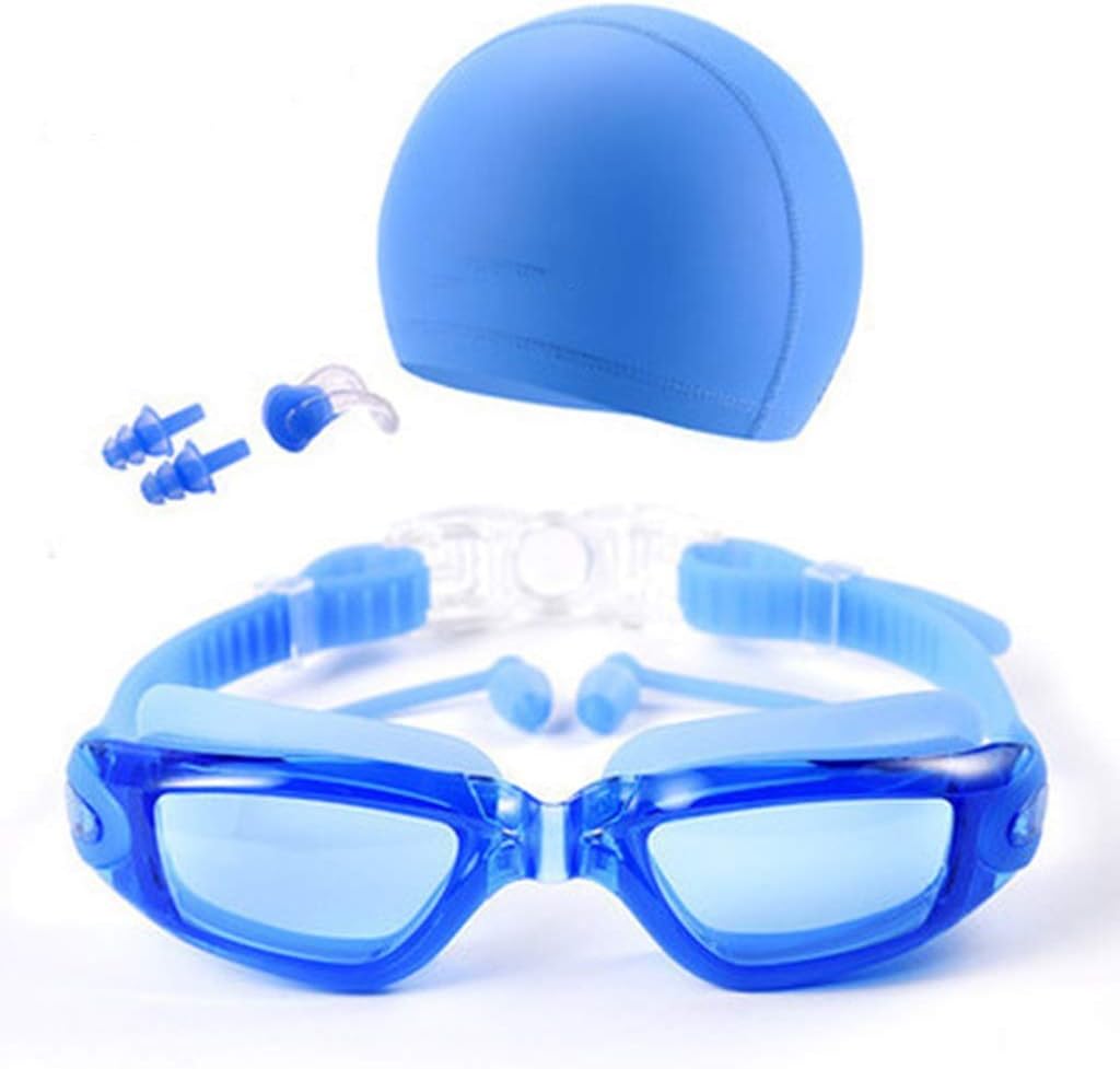 occhiali per bambini per il nuoto con copertura per il naso