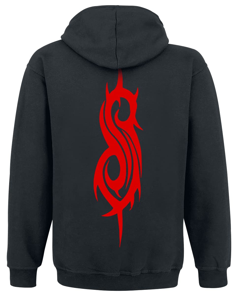 Slipknot Logo Männer Kapuzenpullover schwarz