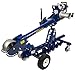 CURRENT TOOLS Two Speed Cable Puller - Heavy Duty Electrical Cable Puller with 10,000 LB Pulling Capacity & Four Wheel Carriage Included - 100