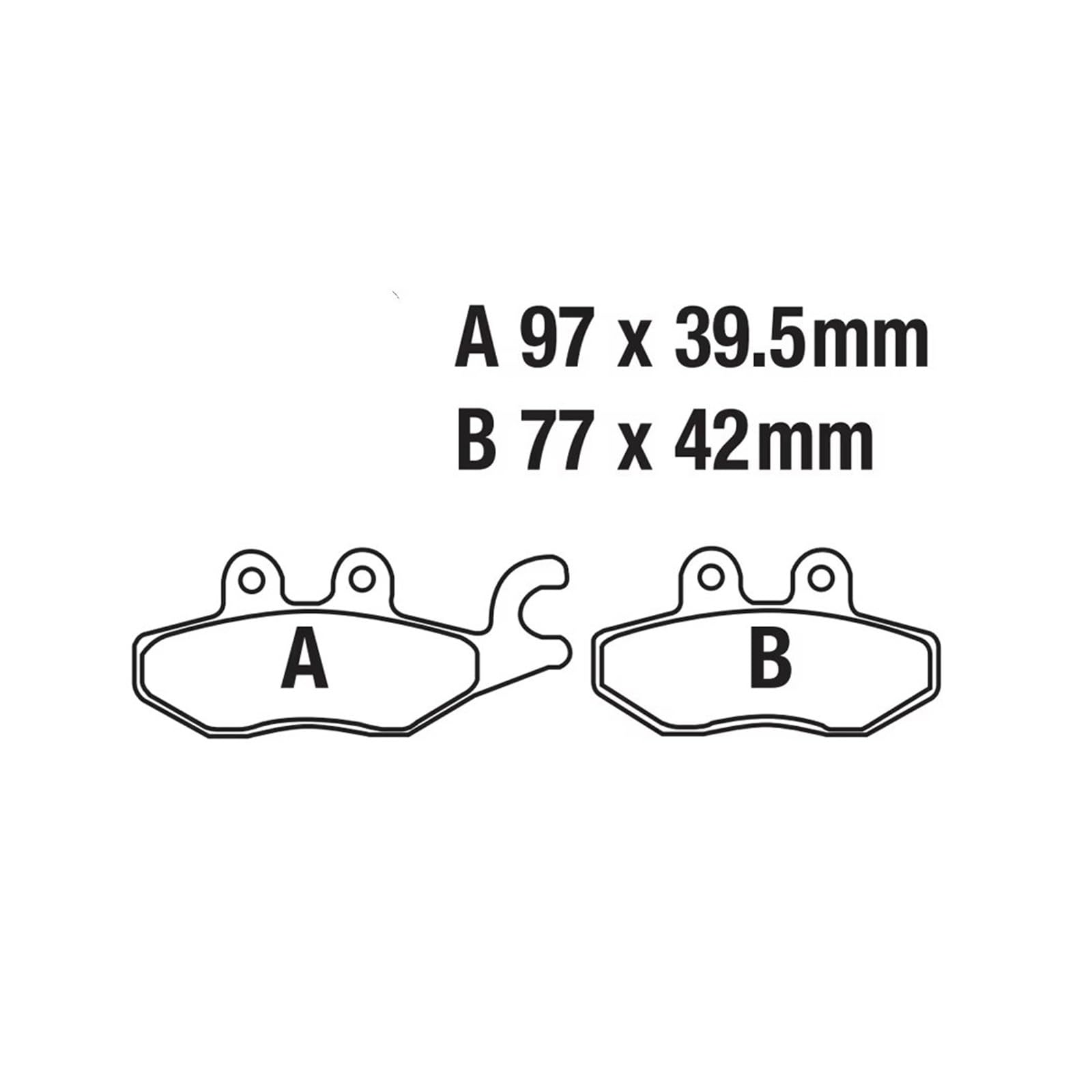 Freno Pastiglie Moto Per SFA418 Per Piaggio Per X10 Vale A Dire 350 500ie 12-15 125 Vale Dire 10-12 F (a Destra) Pastiglie Freno Disco Moto Freni