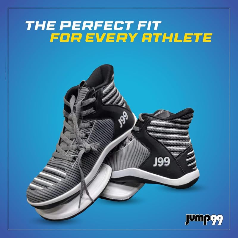 Jump99 J99 Mens Training Shoes 11.5 Black Plyometric Strength High Top Sneakers Jump 99 Strength Shoes | Plyometric Jump Training Shoes  main image 3