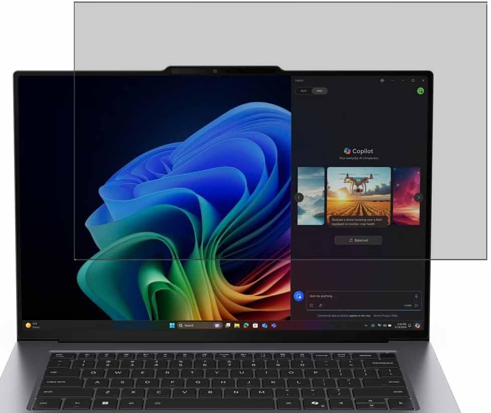 Puccy Privacy Screen Protector, compatible with Lenovo ThinkPad X9 15 Gen 1 Aura Edition 15.3" Laptop Anti Spy Film TPU Guard （ Not Tempered Glass Protectors ）