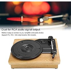 Tourne-Disque Vinyle 33/45/78 TR/Min Support de Platine Vinyle 7 10 12 disques Vinyle enregistrements de Film Double pour Sortie de Signal Audio pour Sortie RCA R/L USB Vie intéres - Les Beatles, Paul McCartney, John Lennon, RIngo Starr, George Harrison Tourne-Disque Vinyle 33/45/78 TR/Min Support de Platine Vinyle 7 10 12 disques Vinyle enregistrements de Film Double pour Sortie de Signal Audio pour Sortie RCA R/L USB Vie intéres – Image 2