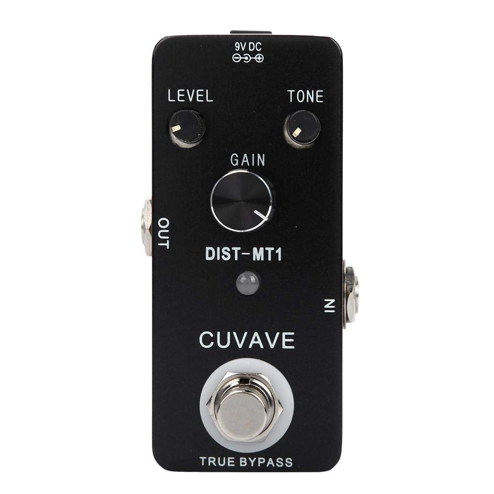 Bnineteenteam Full Metal Shell Distortion Effect Pedal do gitary elektrycznej, miniaturowy pedał efektowy do gitary z True Bypass