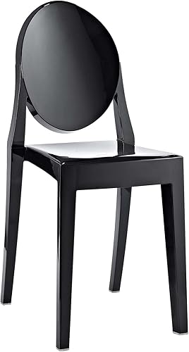 Miniatura 15 de LexMod Casper silla de comedor, Policarbonato, Amarillo Amarillo,Negro -,Humo,Transparente,https://www.amazon.com/dp/undefined