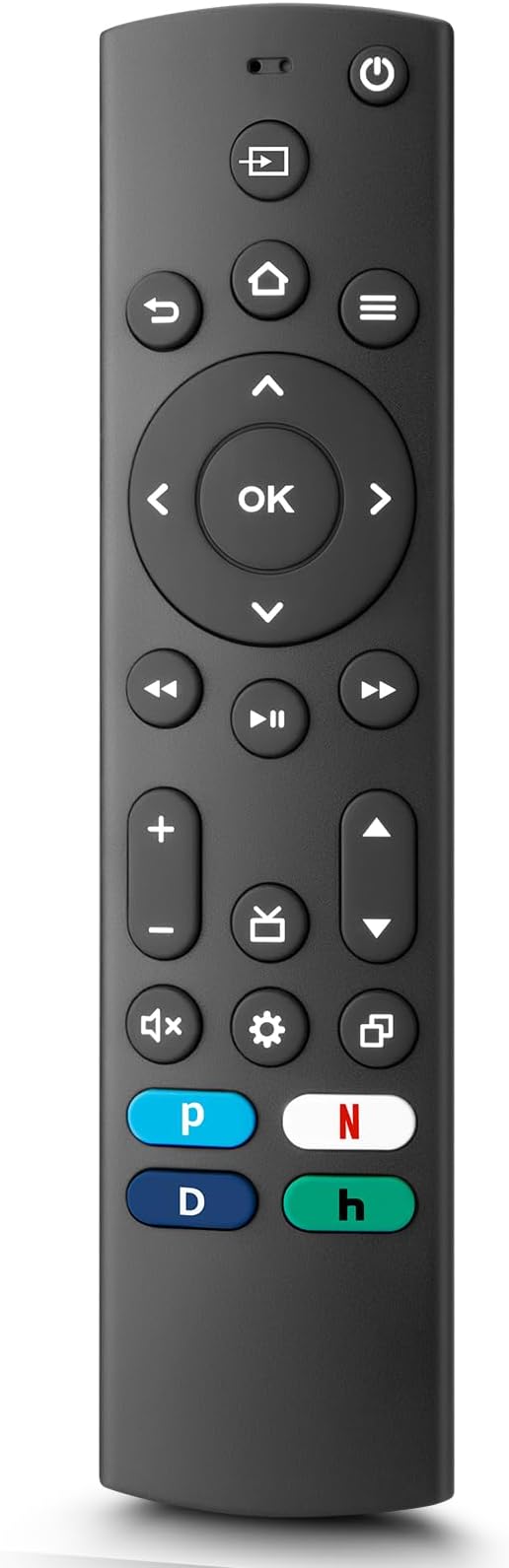 Universal-TV-Remote-Control for Samsung/TCL/LG/Hisense/Vizio/Sony/Philips Smart TVs, for All Roku TVs