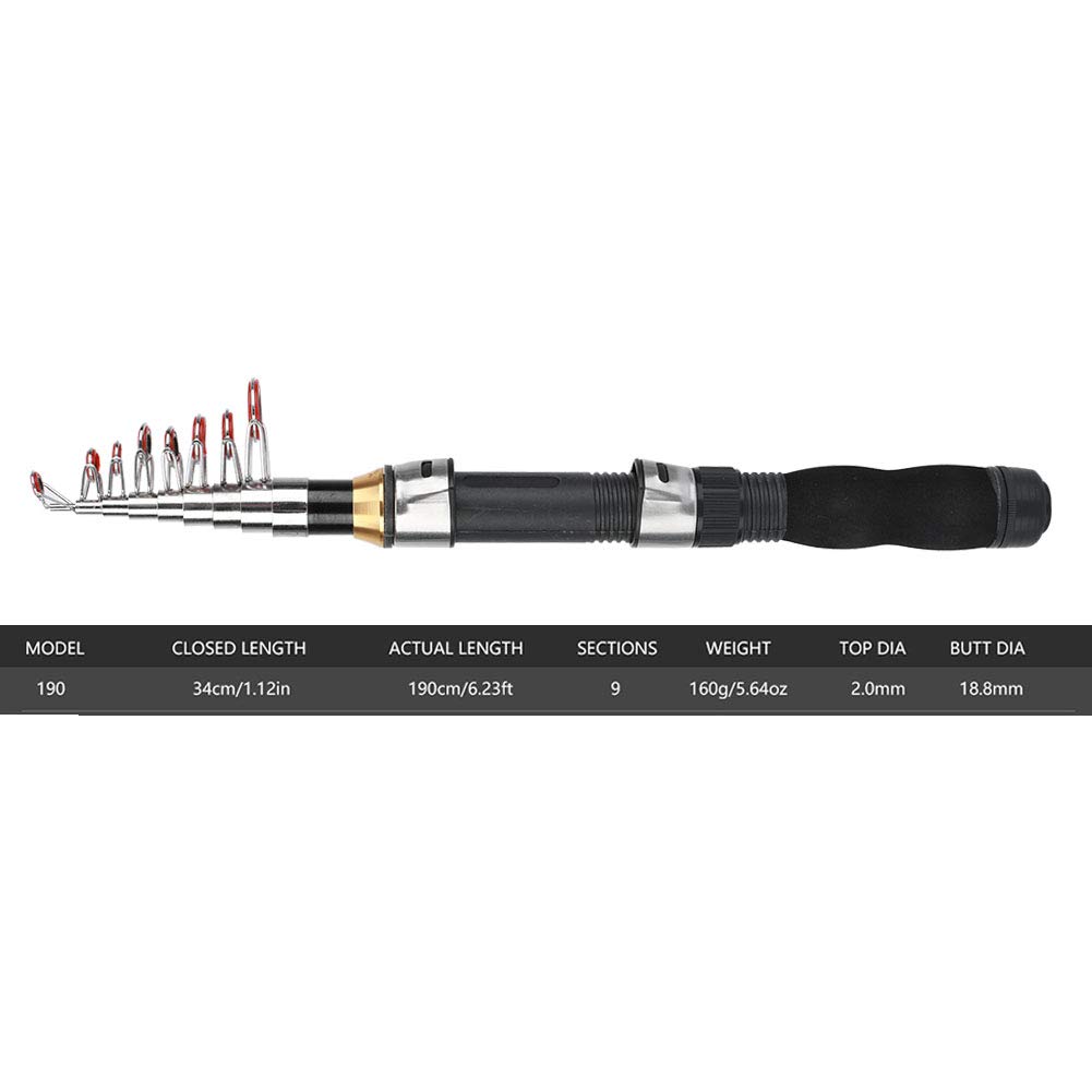 Telescopic Fishing Rod - Image 2