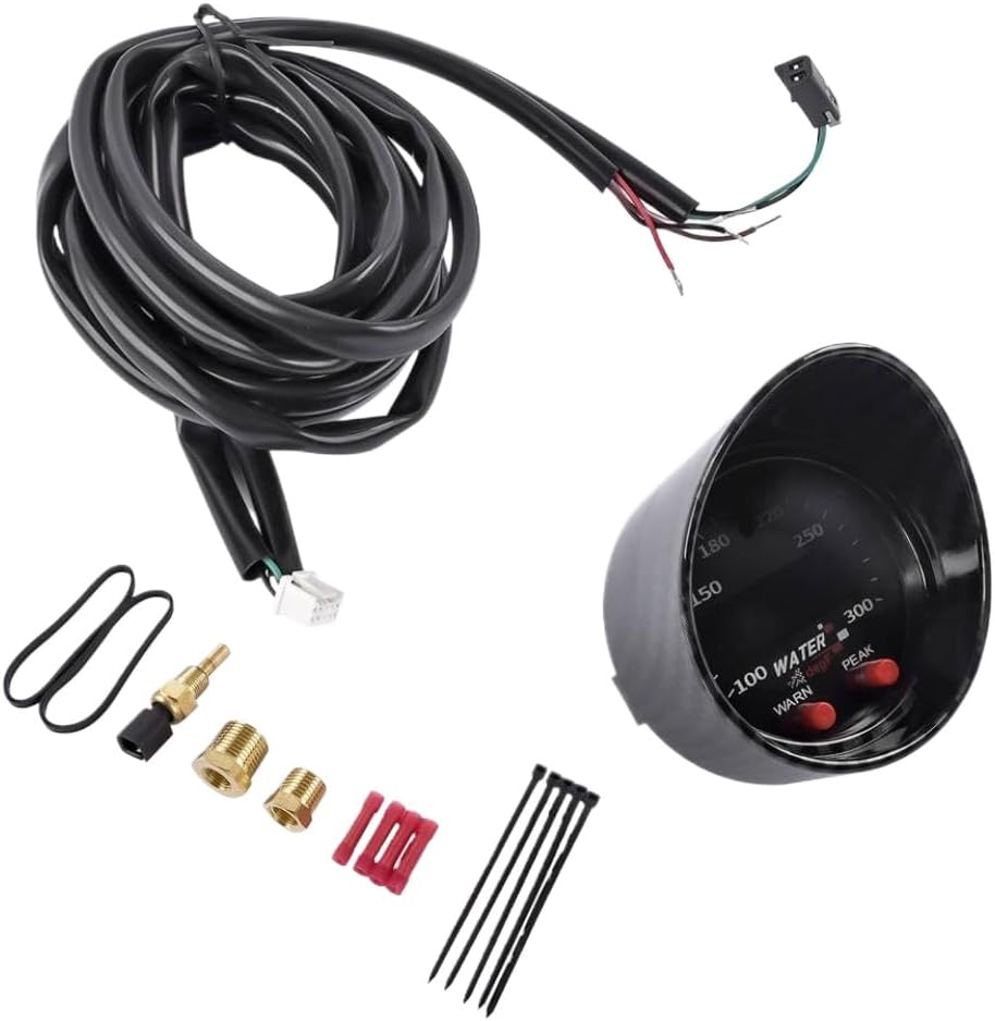AP02 X-Series Electronic 2-1/16 Inch Water Or Oil Temperature Gauge 300F/150C Compatible with Various Applications