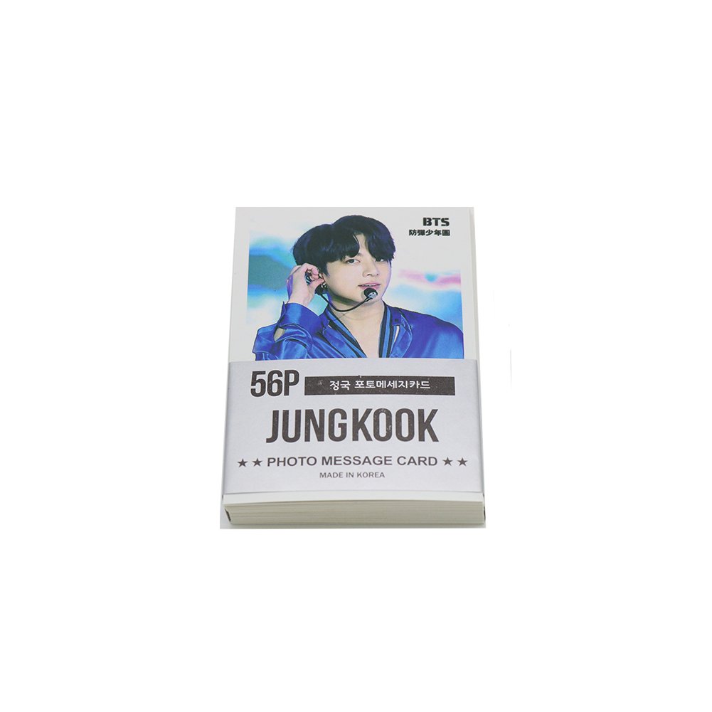 BTS BTS JUNGKOOK Solo Mini Photocards Set with free Extra Photo