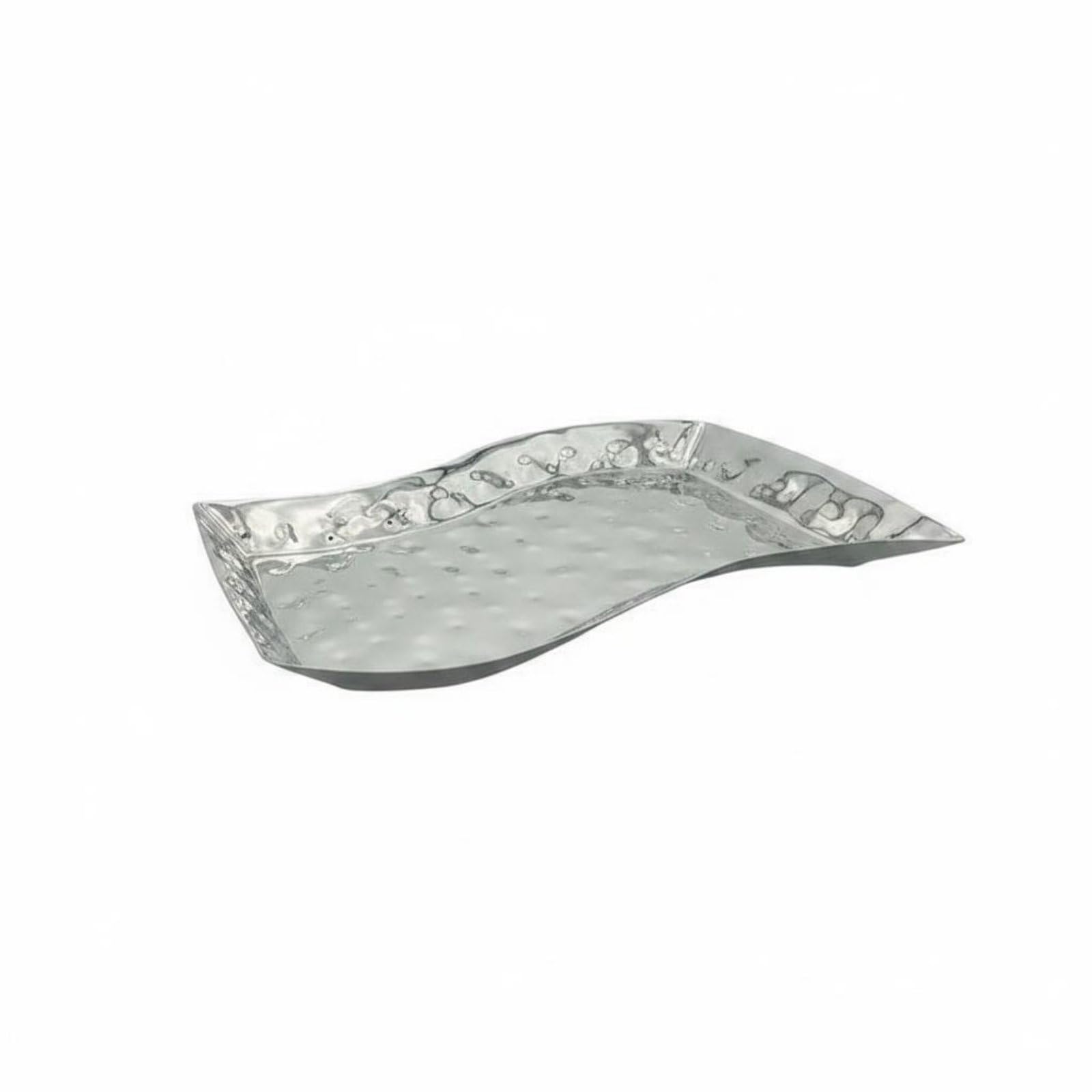 Gralara Piatto in Acciaio Inox Vassoio Servizio Vassoio Portafrutta Piatto Sashimi con Superficie Resistente E Riutilizzabile Adatto per Banchetti Catering Ristorante Cucina Professionale