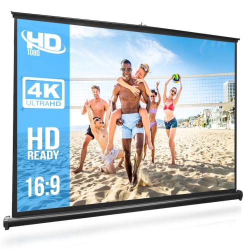 Pyle 50 inch Floor Standing Pull-Out Screen