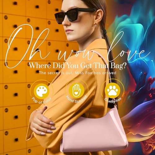 Winona Small Pink Shoulder Purse - Trendy Rectangular Mini Handbag for Women2