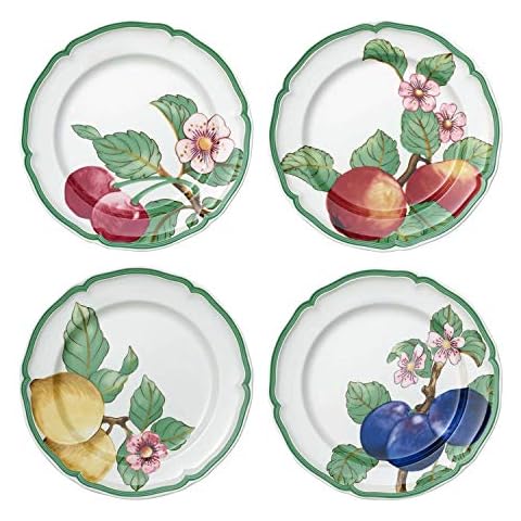Villeroy und Boch French Garden Modern Fruits Speiseteller 4er-Set Cover