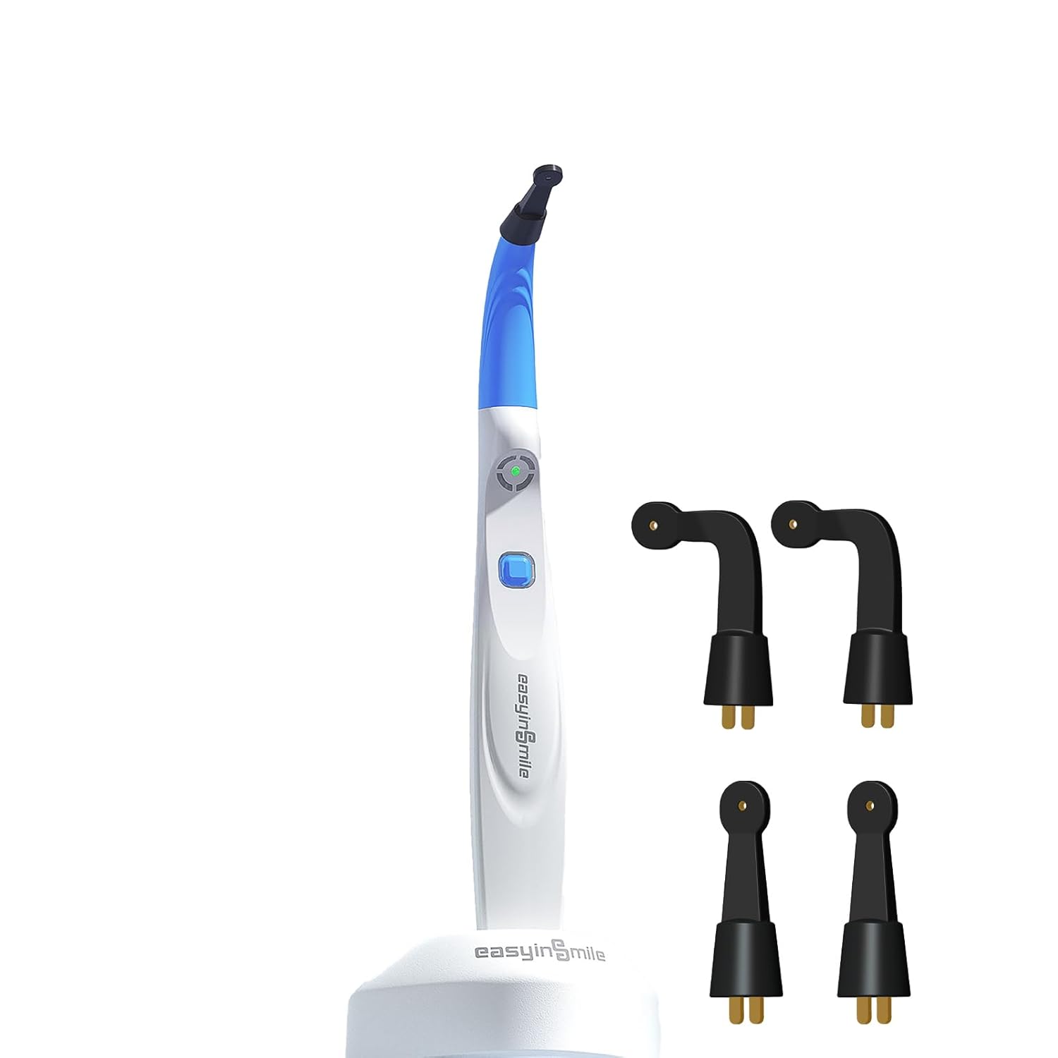 Dental Implant Detector New Generation Mini 1 & "7" Detection Sensor Three-Dimensional Implant Locator 270°Smart Sensor Head with Base(Blue)