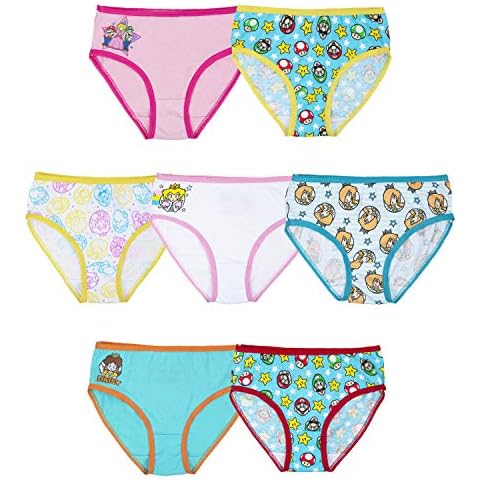 Nintendo Character Girls' Underwear Pack Cover