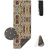 PREMIUM YOGA MAT COMBO: elimina la necesidad de una toalla extra, dándote el cojín de una estera con el agarre sudoroso de una toalla.