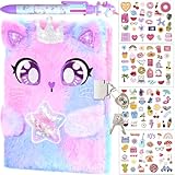 EABUY Diary for Girls with Lock and Keys, Girls Journal School Travel Notebook Gift Set for Writing and...