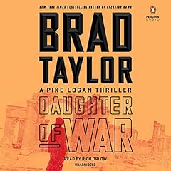 Daughter of War Audiolibro Por Brad Taylor arte de portada