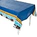 Police Party Tablecloth Plastic Table Cover - 54"W x 108"L
