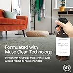 Muse Apothecary Home Ritual Active Odor Eliminator Spray - Furniture Deodorizer Spray & Bathroom Odor Eliminator for Home - Essential Oil Air Freshener - 4oz, Fresh Linen - Image 3