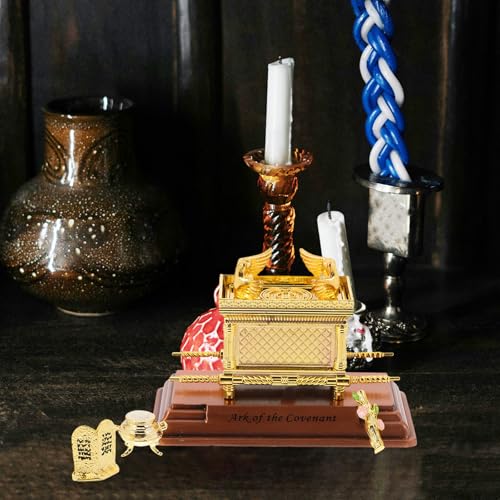 Modèle d'Alliance statue religieuse dorée pour table et étagère