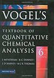 Vogel's Quantitative Chemical Analysis (6th Edition)