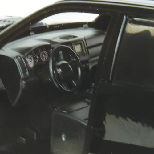 Miniatura 5 de 2019 RAM 1500 Laramie Crew Cab Pickup Truck Negro 124 Modelo Diecast Auto por Motormax 79357