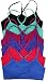 ToBeInStyle Women's Pack of 6 Racerback Sports Bras Active Shorts (One Size - Regular, Sports Bras-Assorted 2)